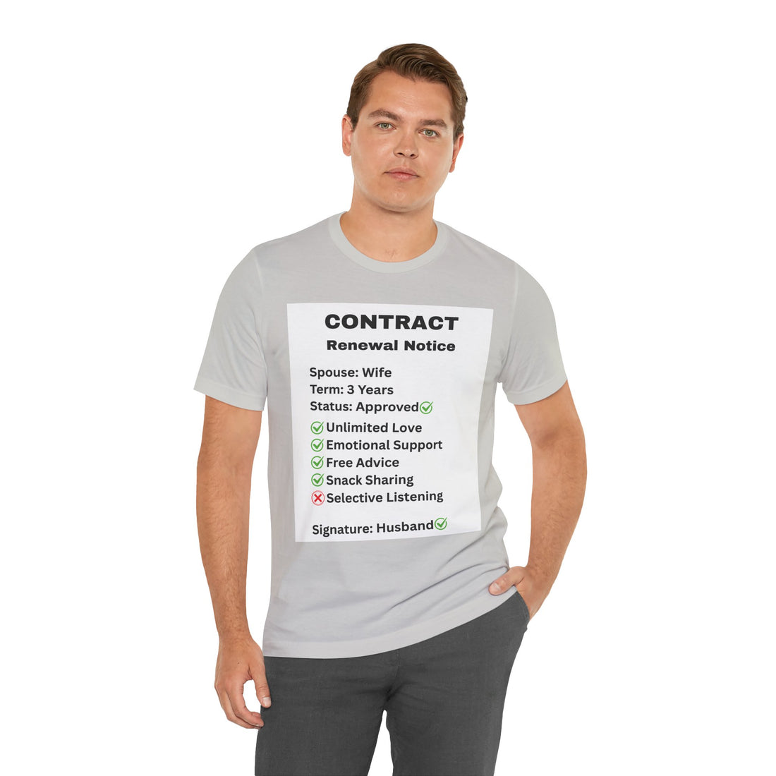 Husband Contract Renewal TShirt