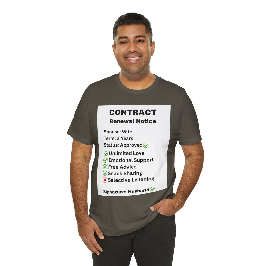 Husband Contract Renewal TShirt