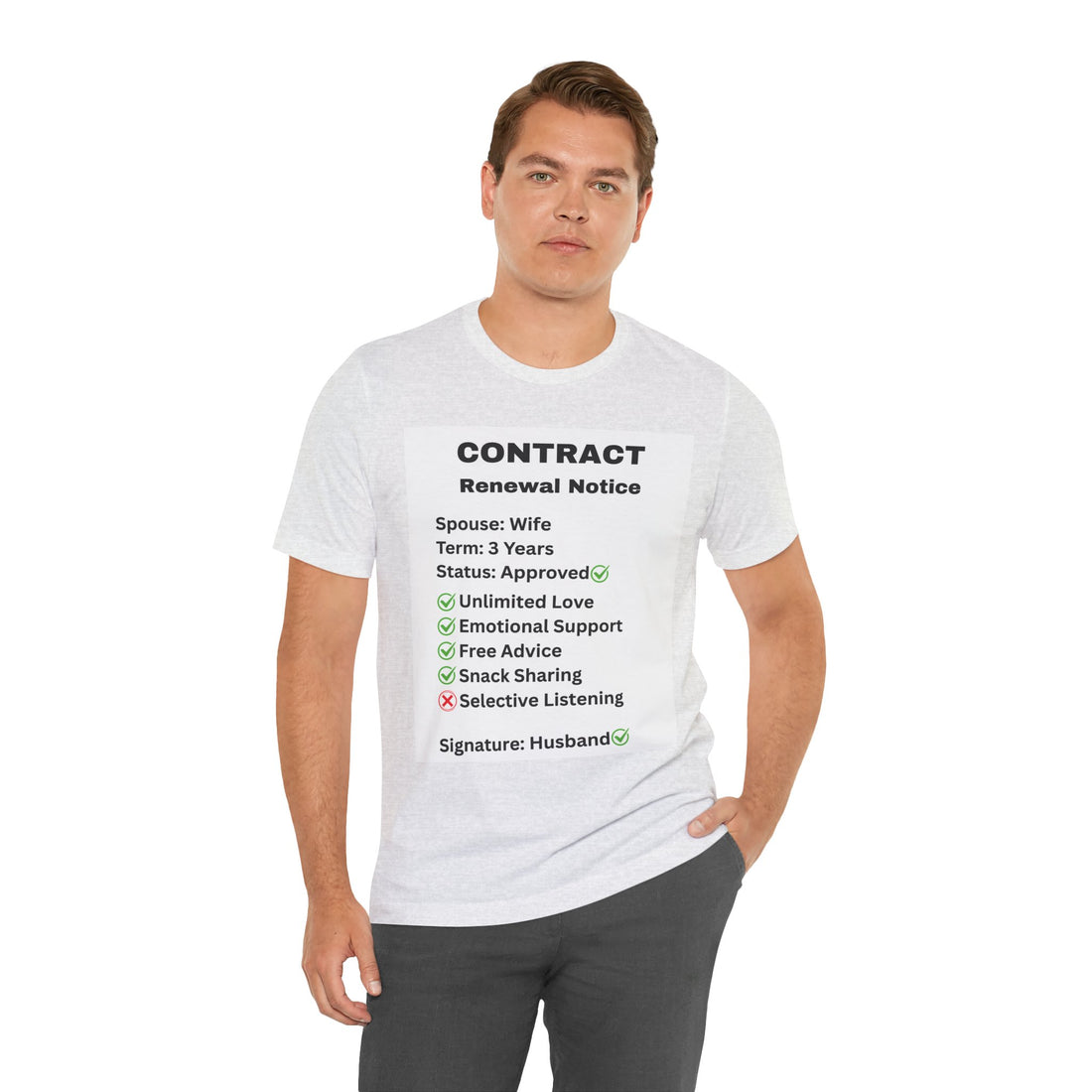 Husband Contract Renewal TShirt