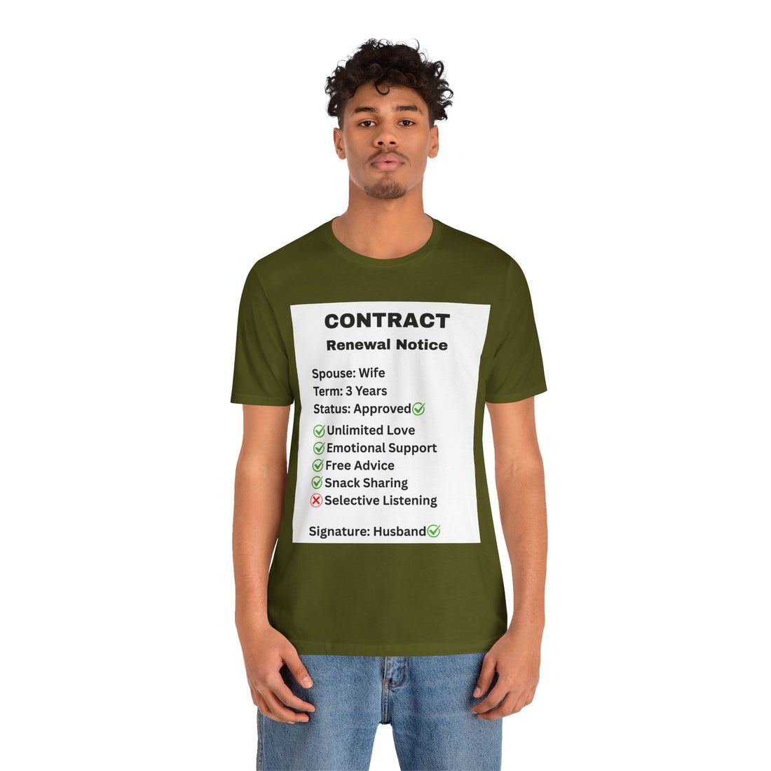 Husband Contract Renewal TShirt