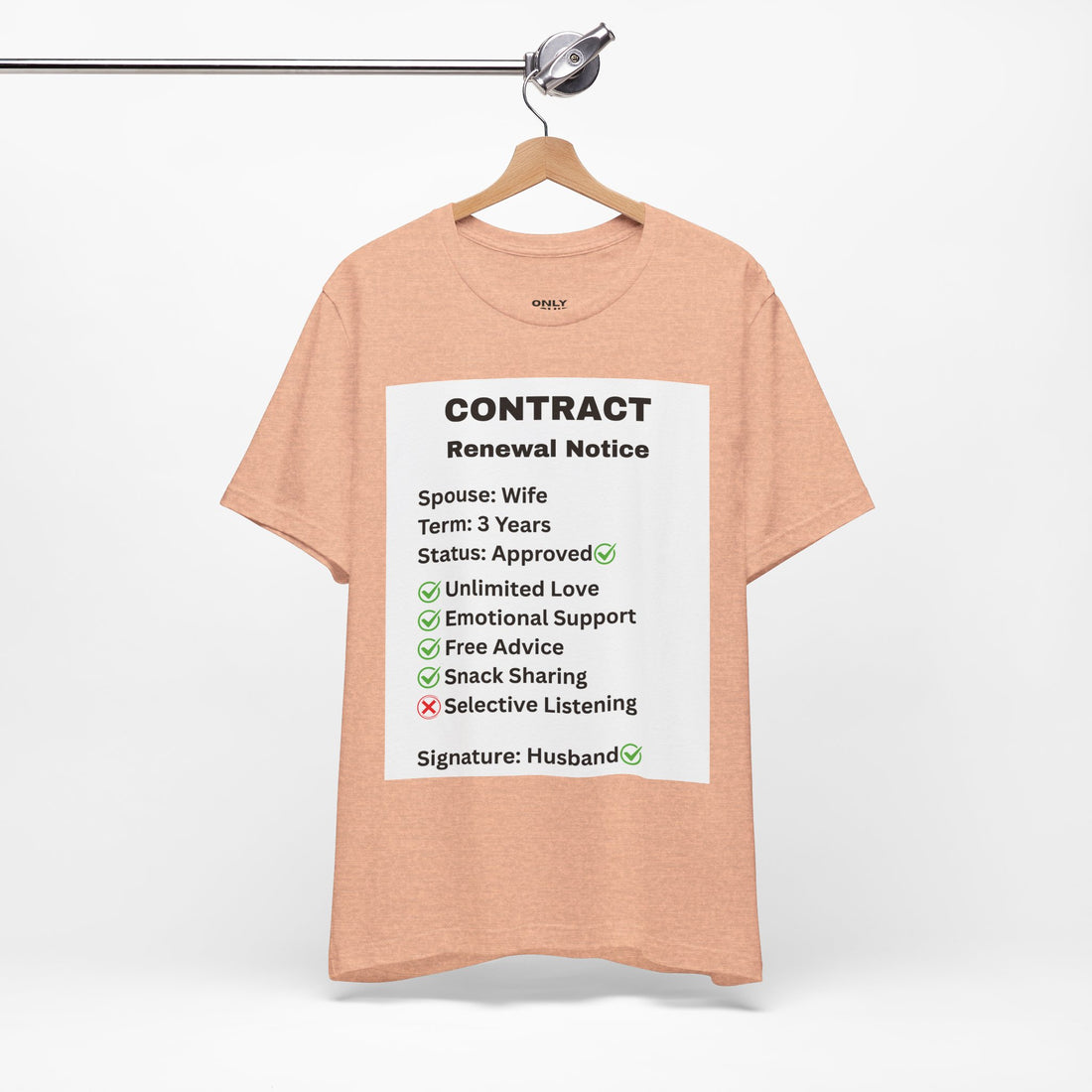 Husband Contract Renewal TShirt