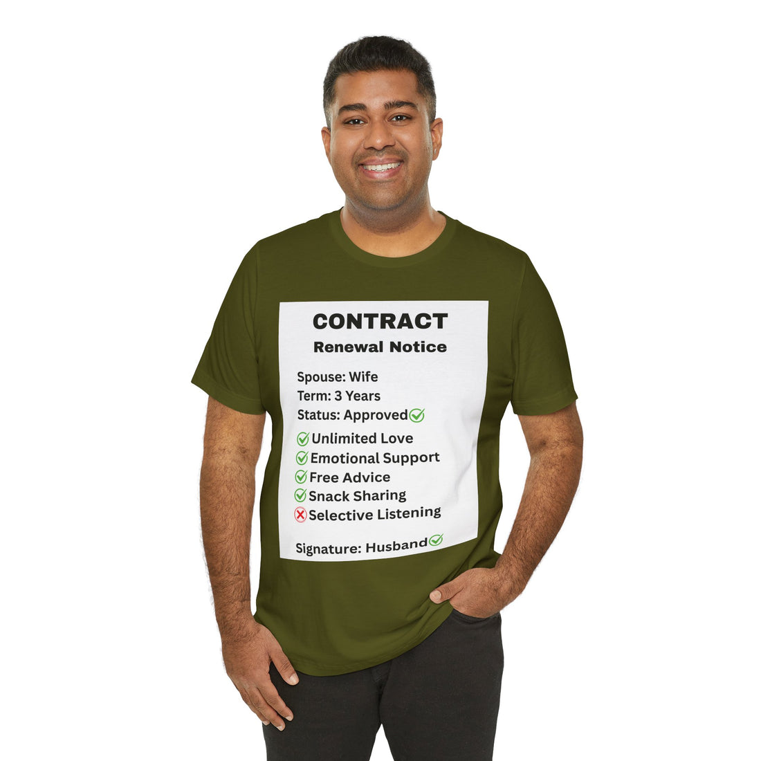 Husband Contract Renewal TShirt