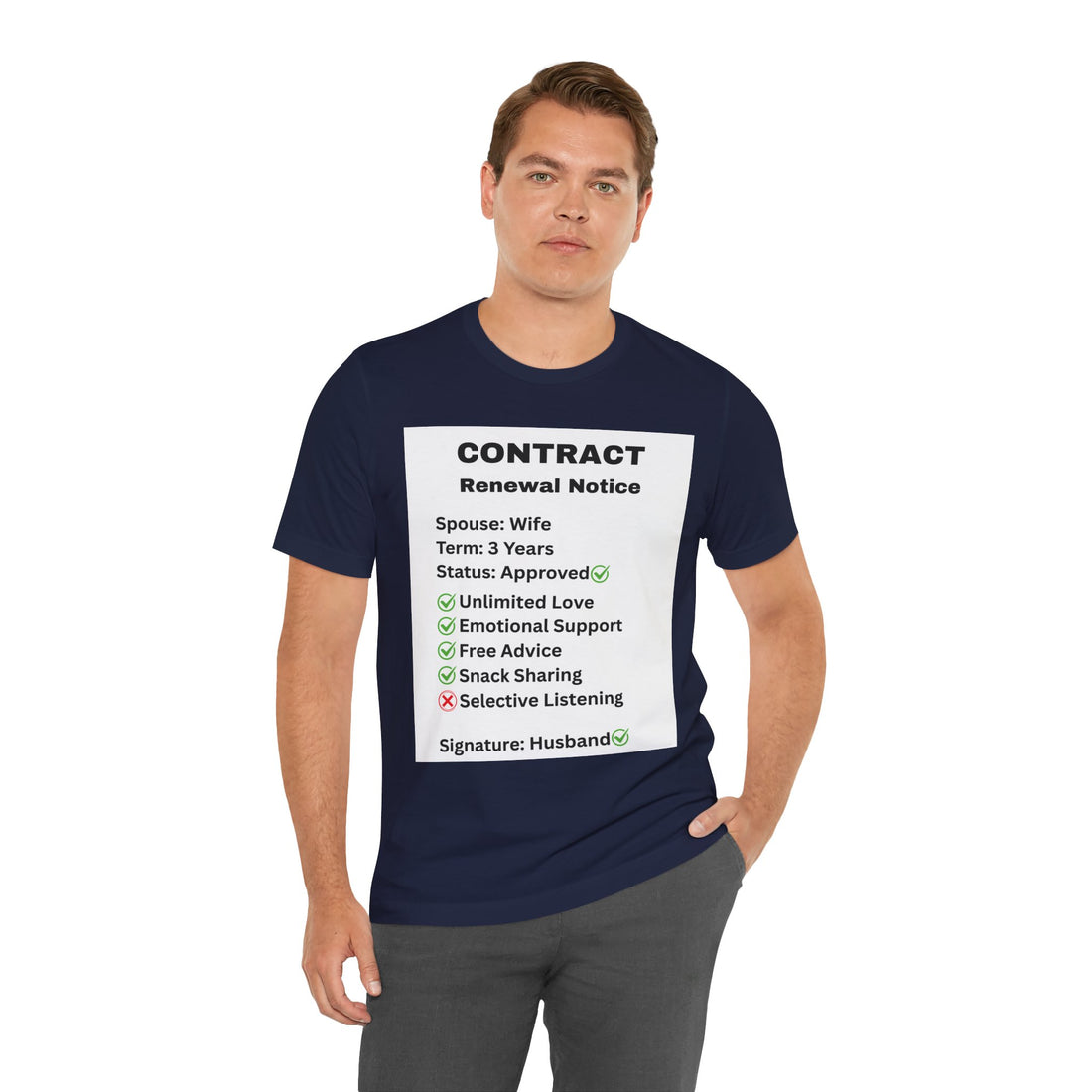 Husband Contract Renewal TShirt