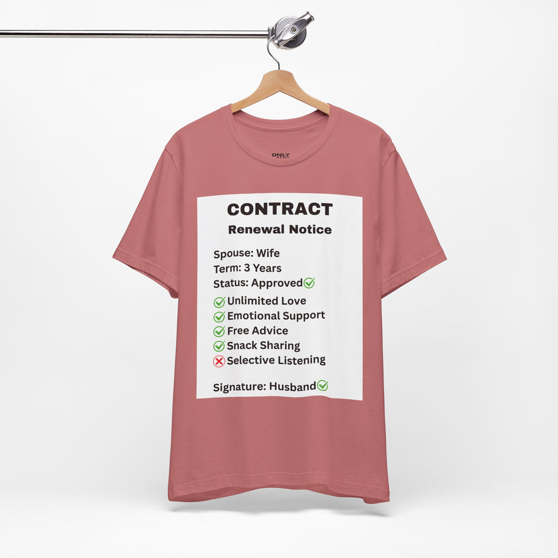 Husband Contract Renewal TShirt