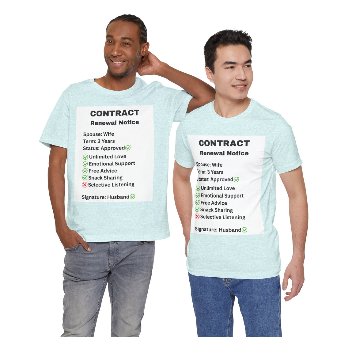 Husband Contract Renewal TShirt