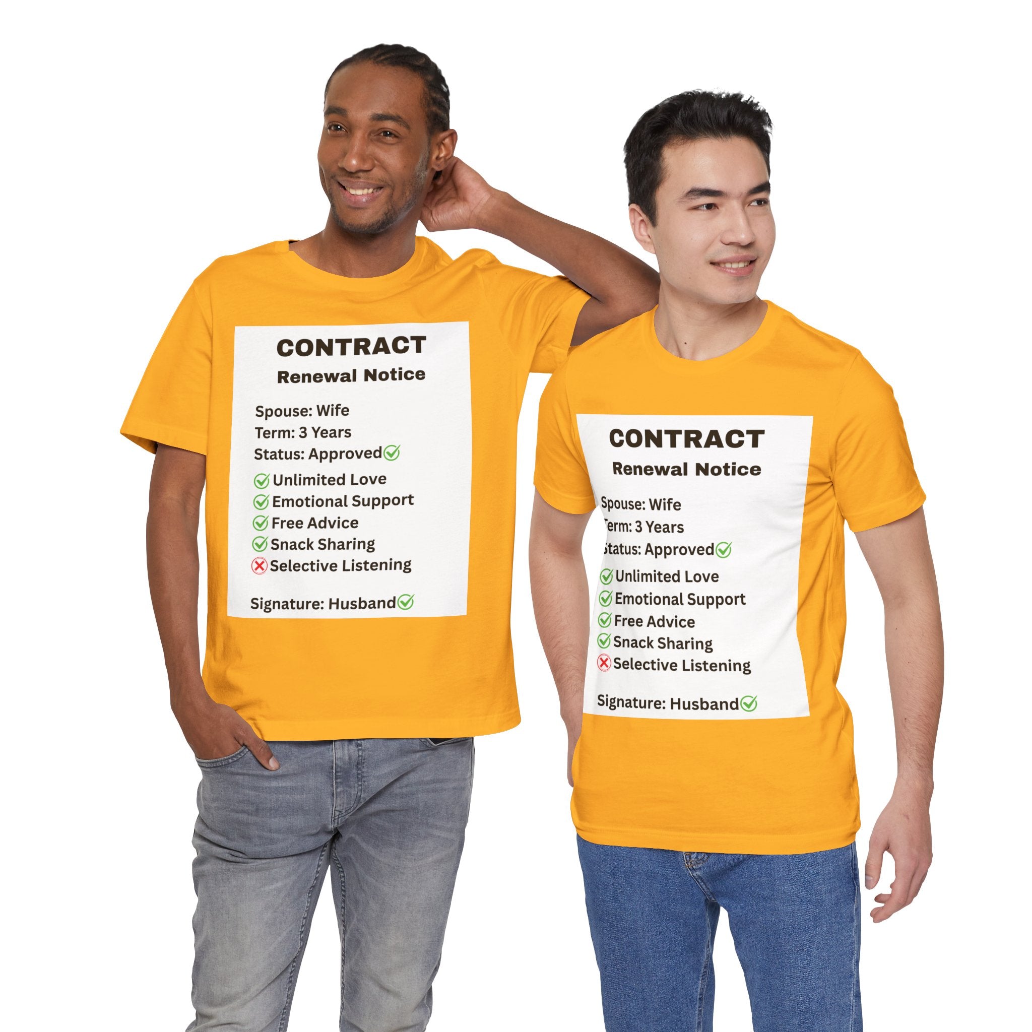 Husband Contract Renewal TShirt
