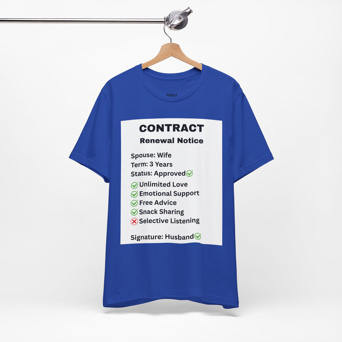 Husband Contract Renewal TShirt