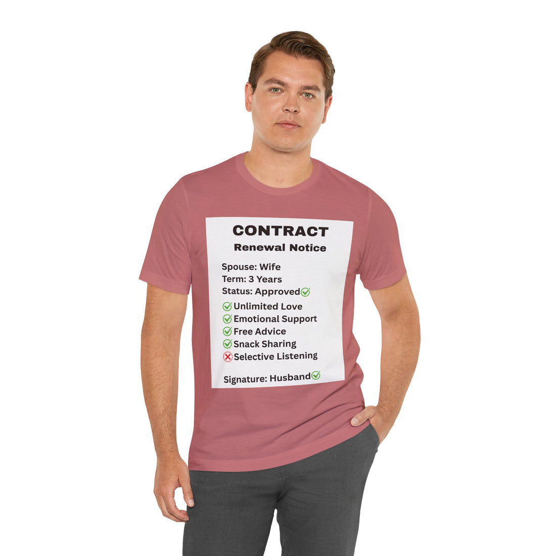 Husband Contract Renewal TShirt