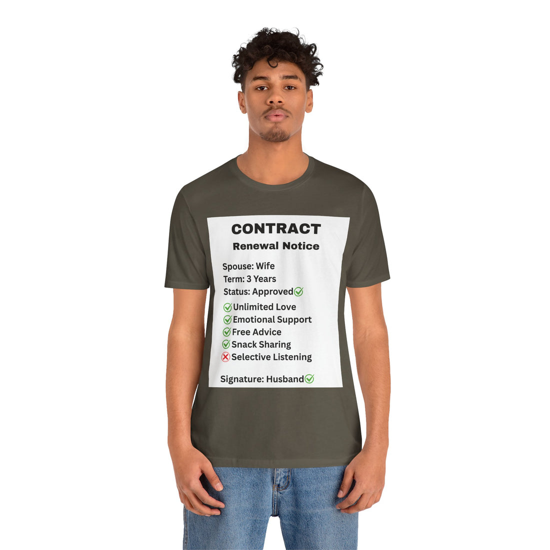 Husband Contract Renewal TShirt