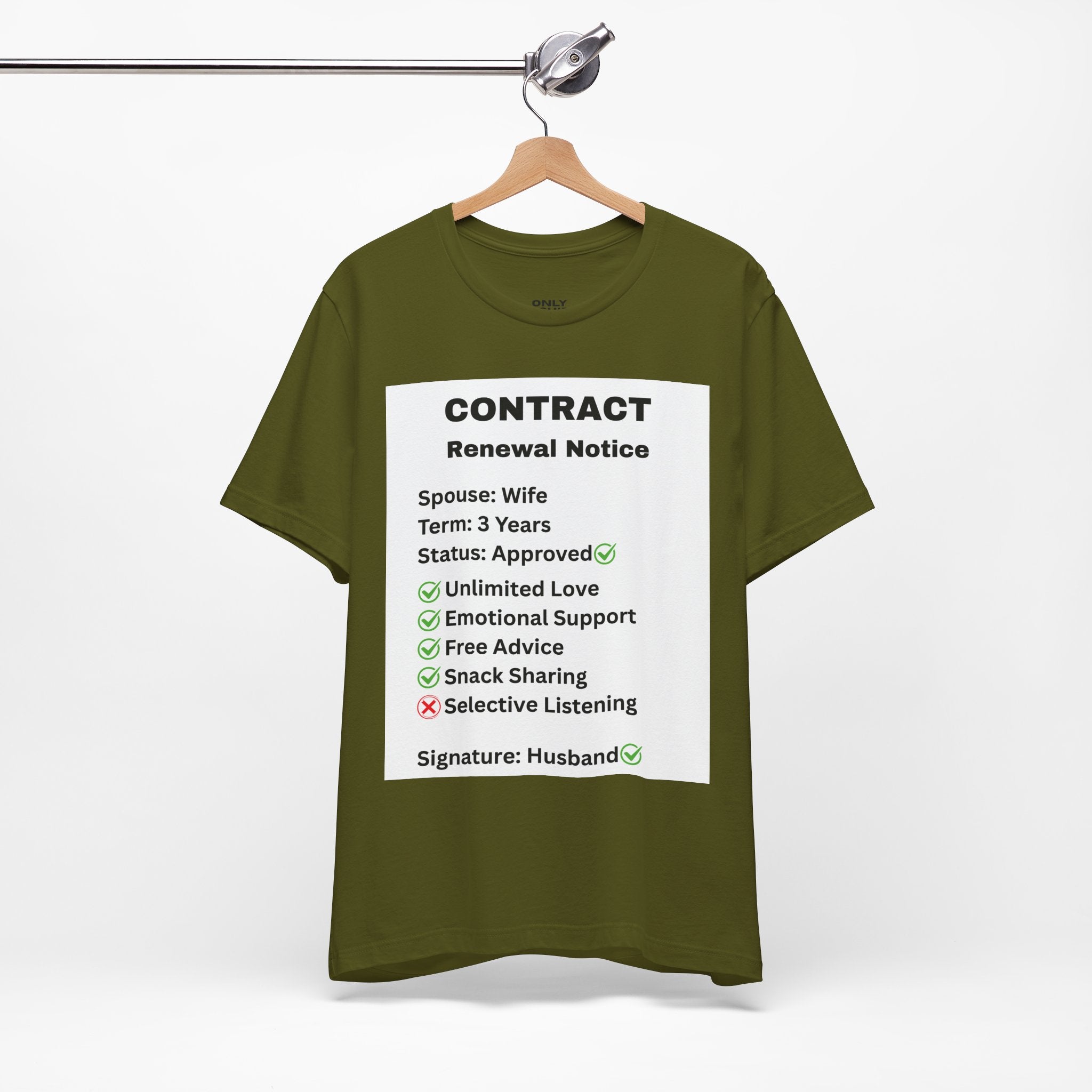 Husband Contract Renewal TShirt