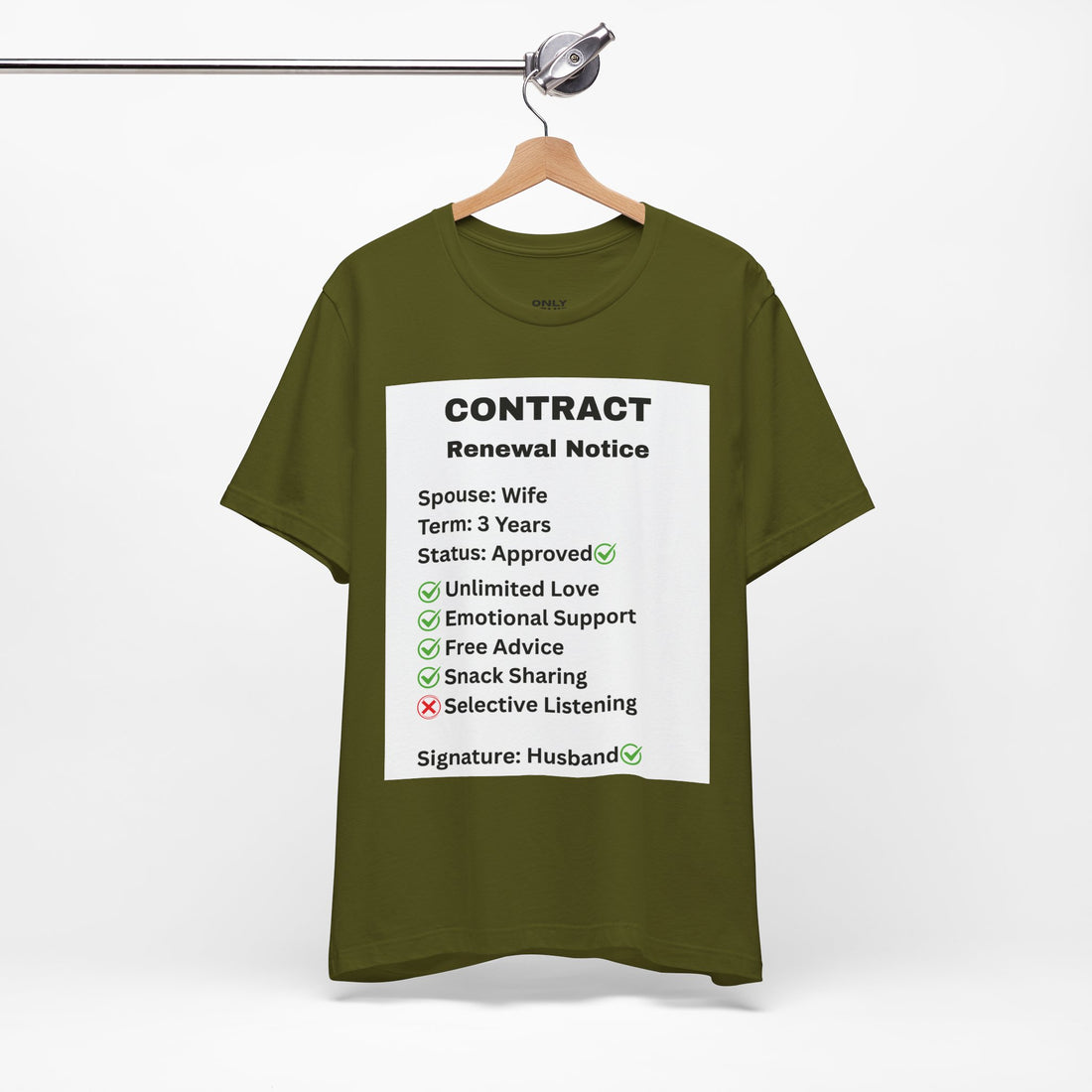 Husband Contract Renewal TShirt