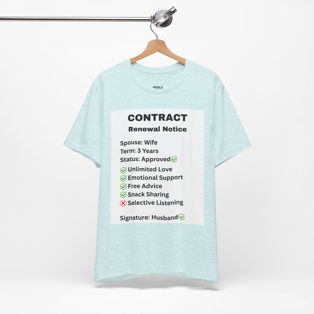 Husband Contract Renewal TShirt