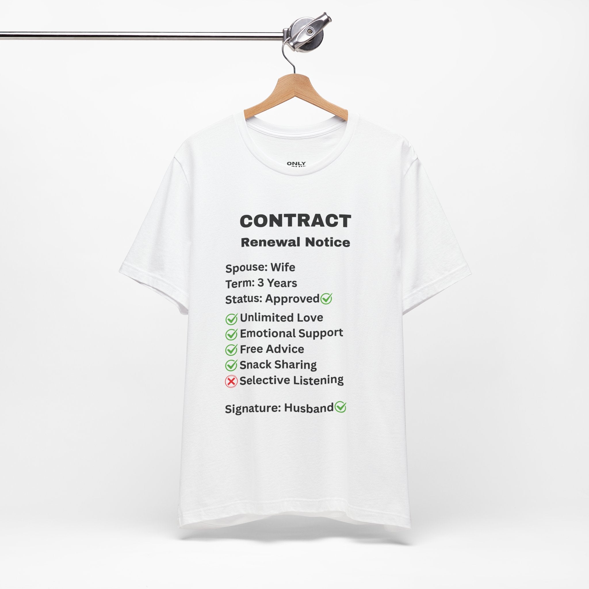Husband Contract Renewal TShirt