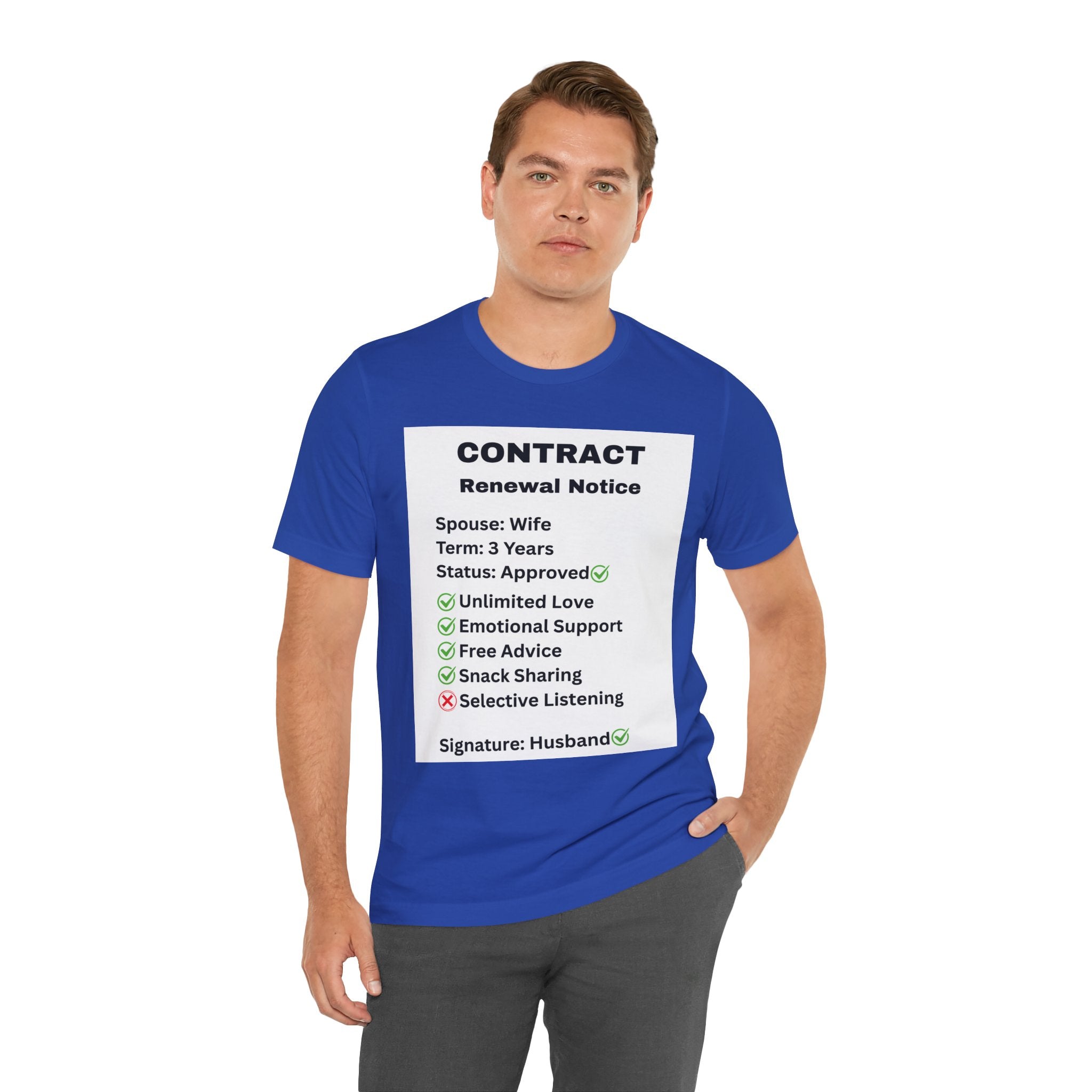 Husband Contract Renewal TShirt