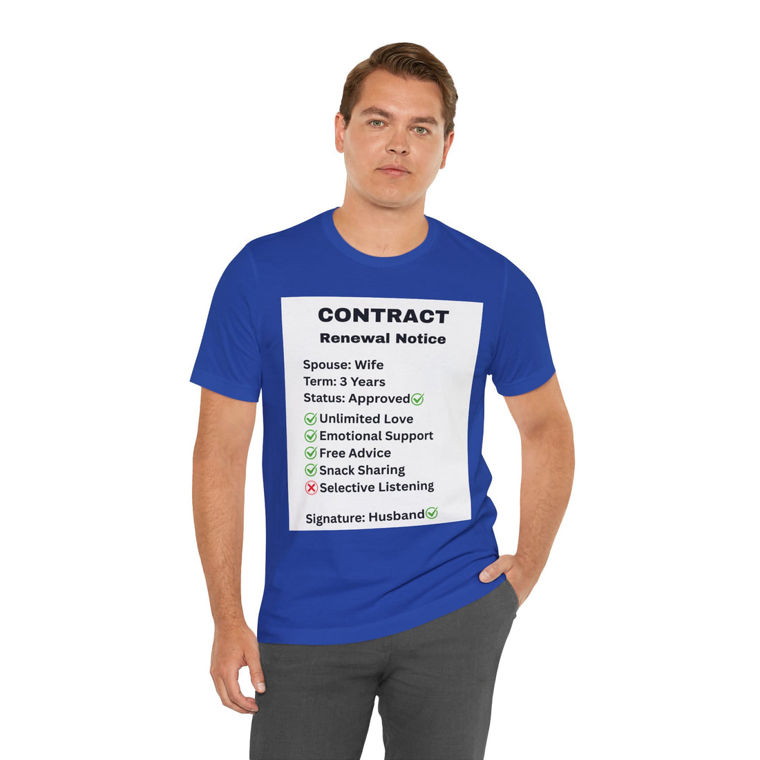 Husband Contract Renewal TShirt