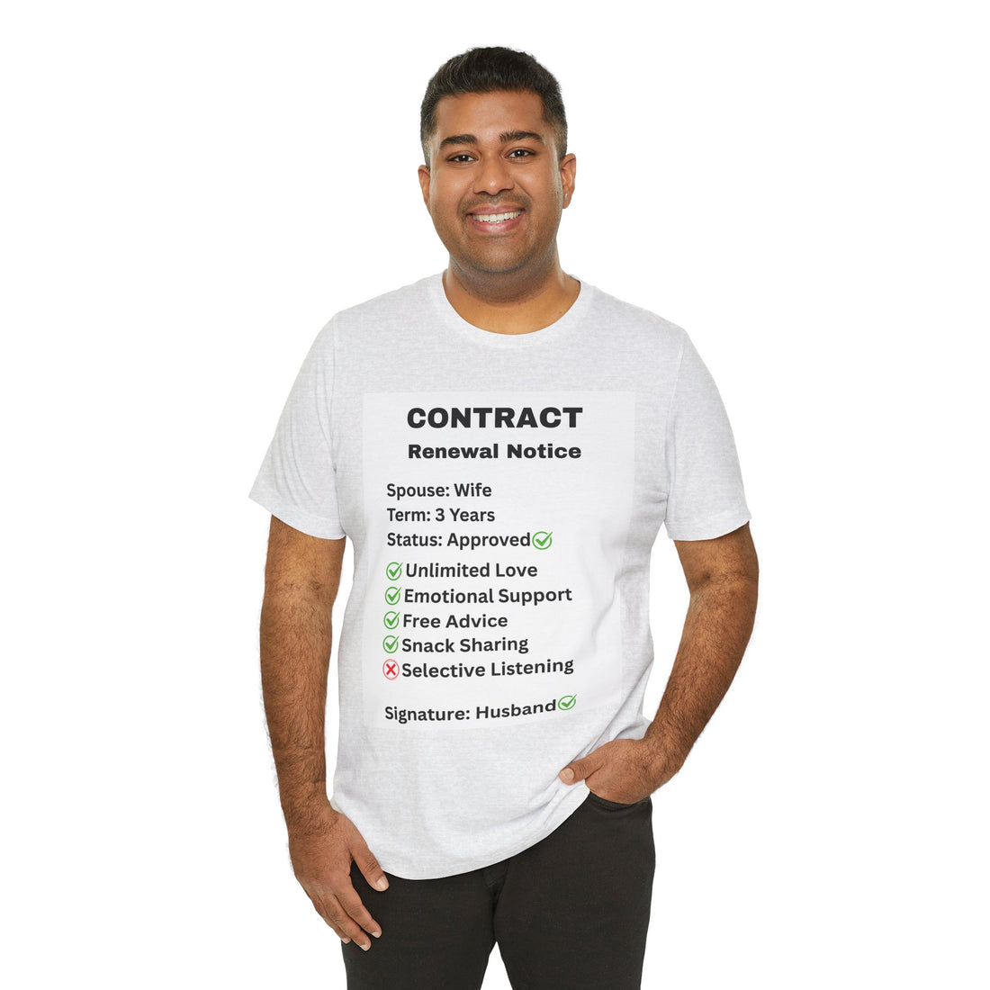 Husband Contract Renewal TShirt