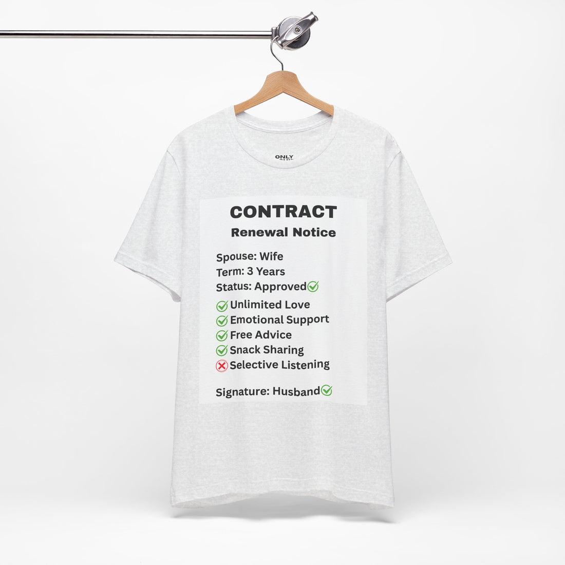 Husband Contract Renewal TShirt