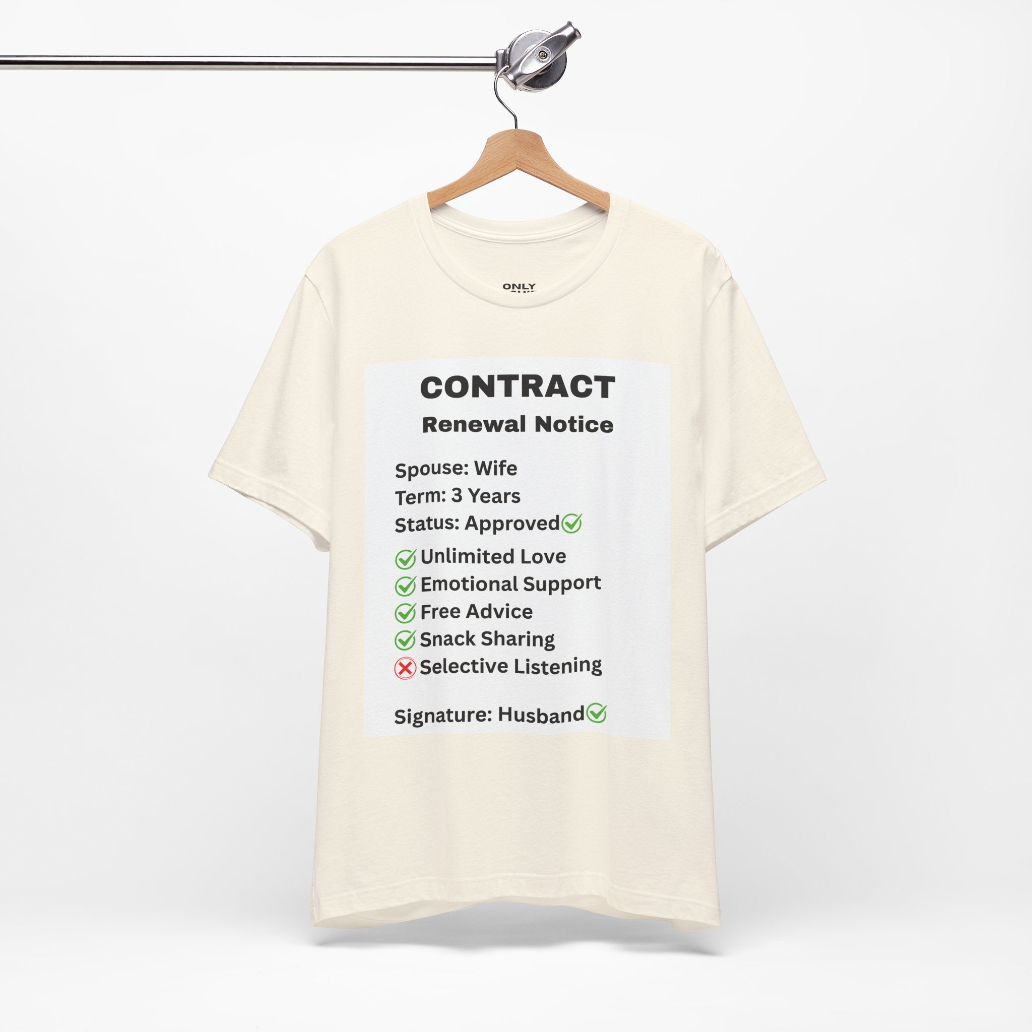 Husband Contract Renewal TShirt