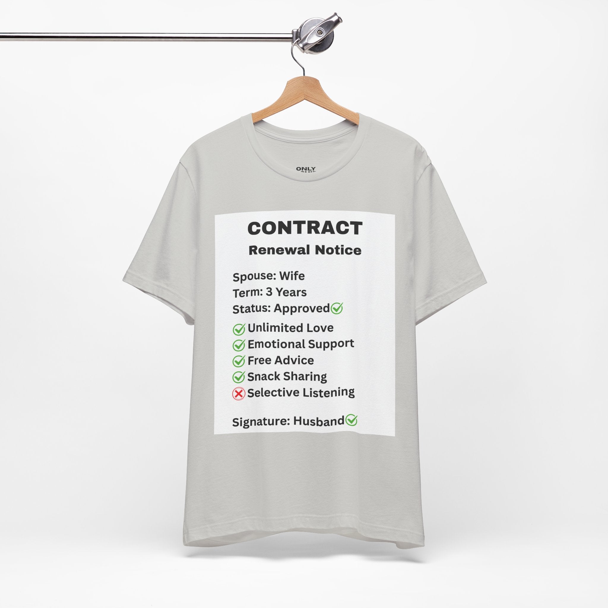 Husband Contract Renewal TShirt