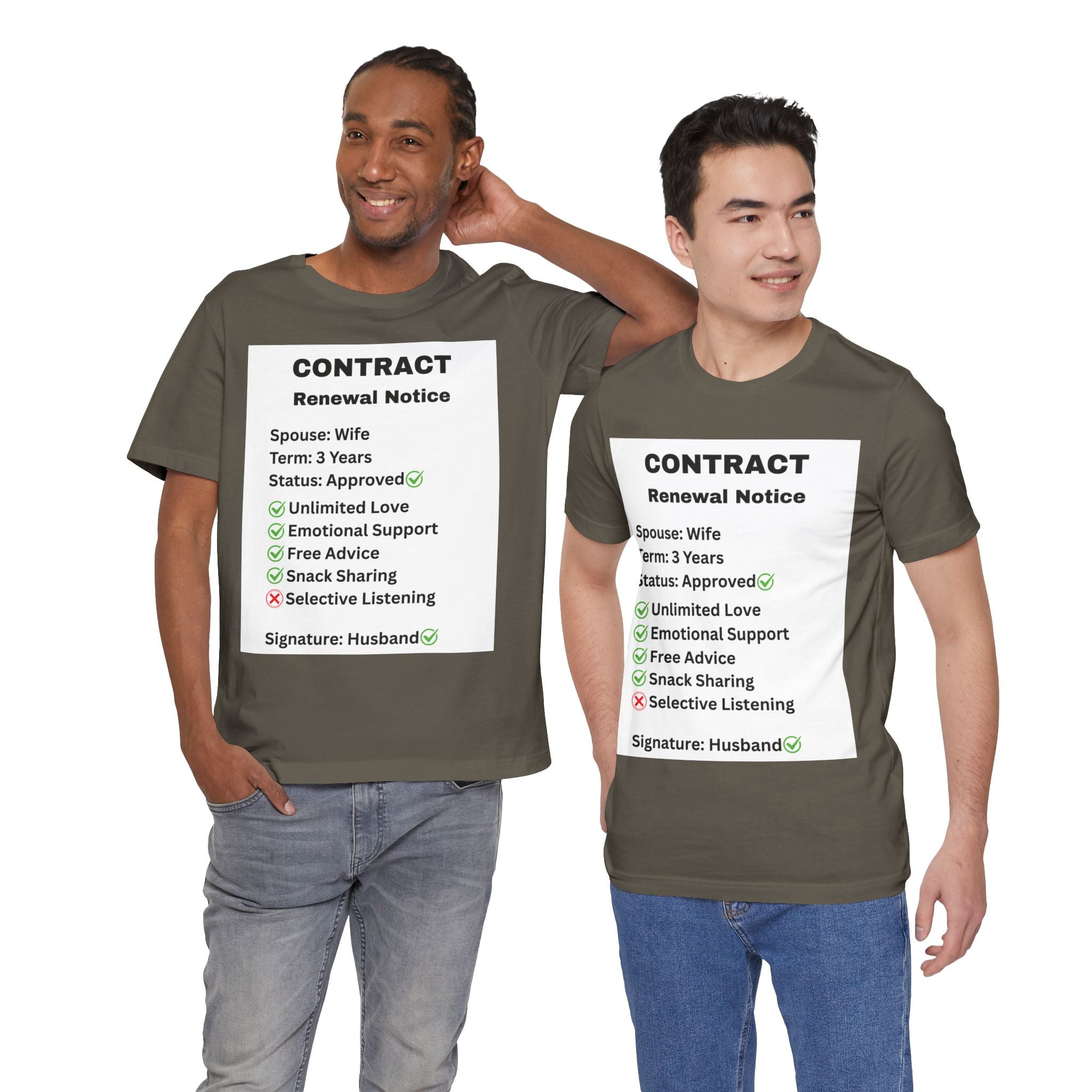 Husband Contract Renewal TShirt