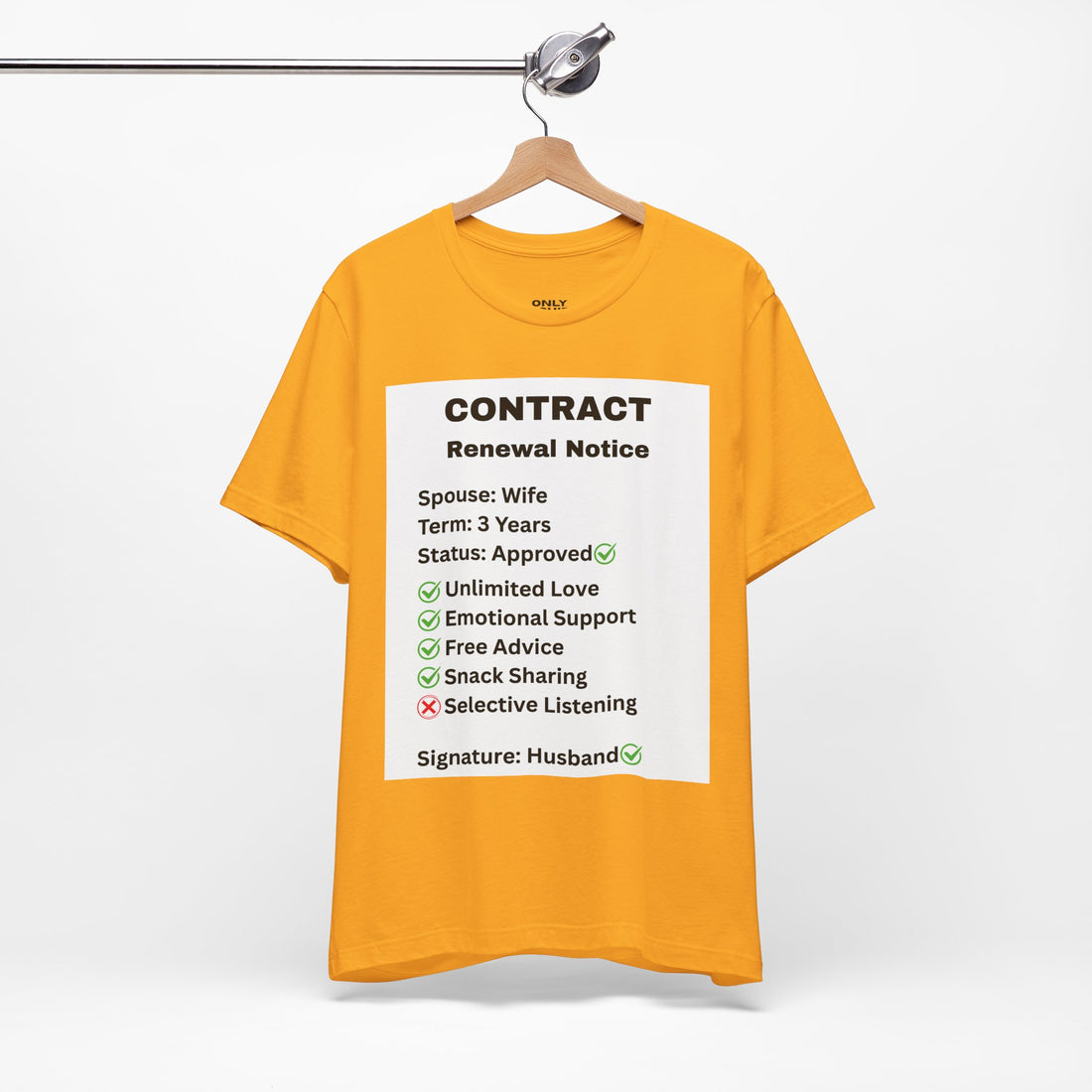 Husband Contract Renewal TShirt