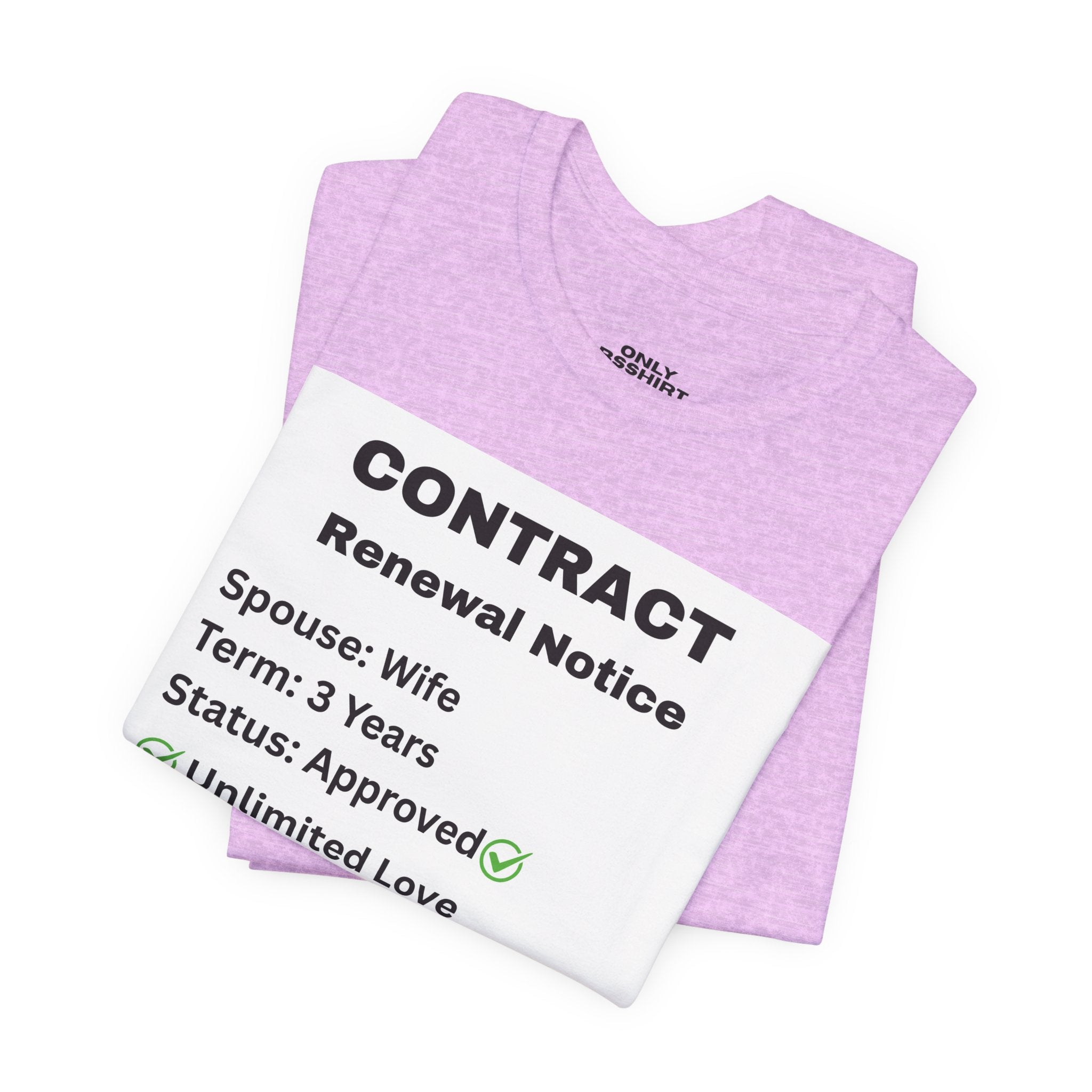 Husband Contract Renewal TShirt