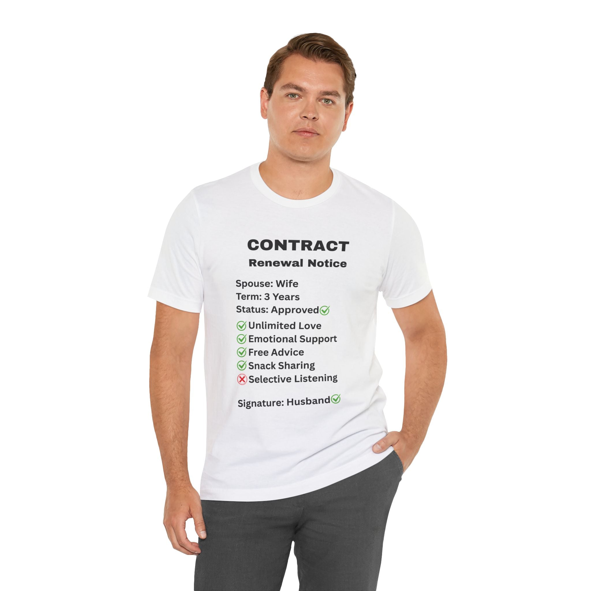 Husband Contract Renewal TShirt