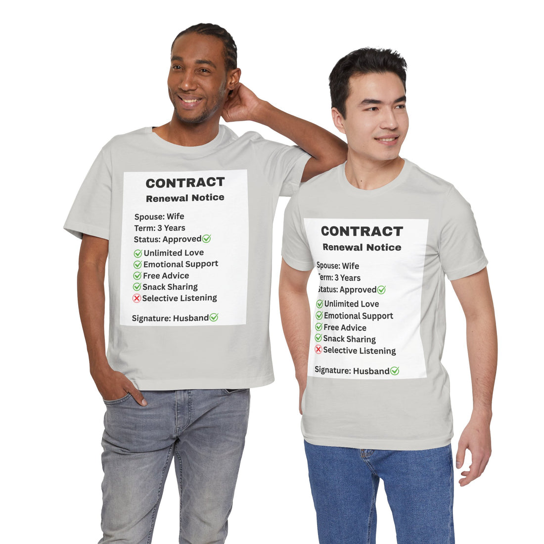 Husband Contract Renewal TShirt