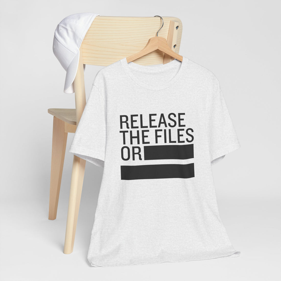 Release the Files or REDACTED T-Shirt