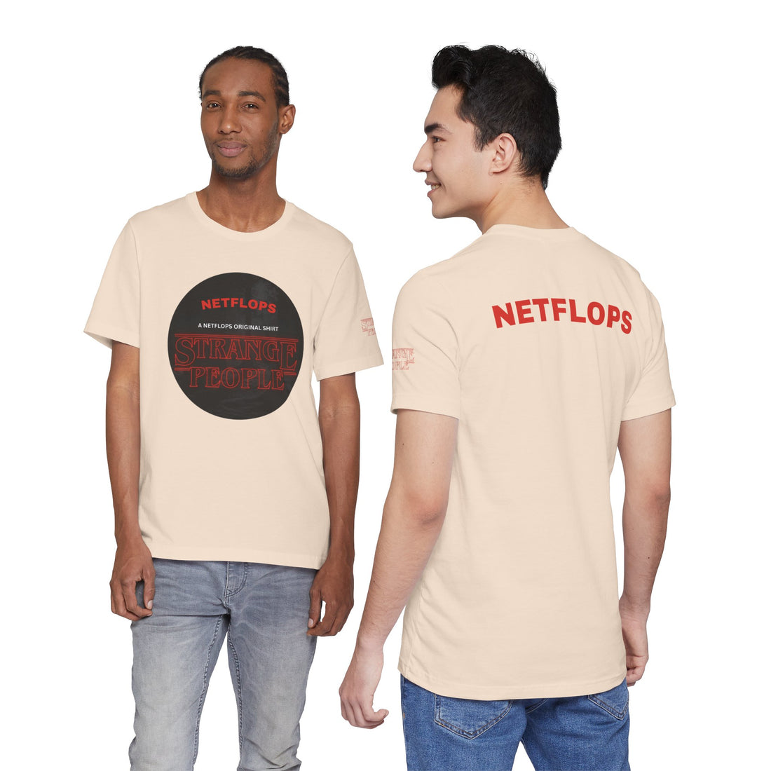Strange People by NetFlops T-Shirt