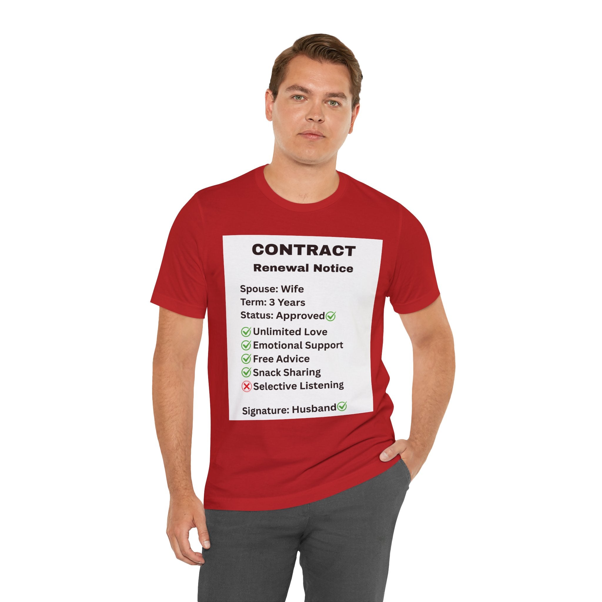 Husband Contract Renewal TShirt