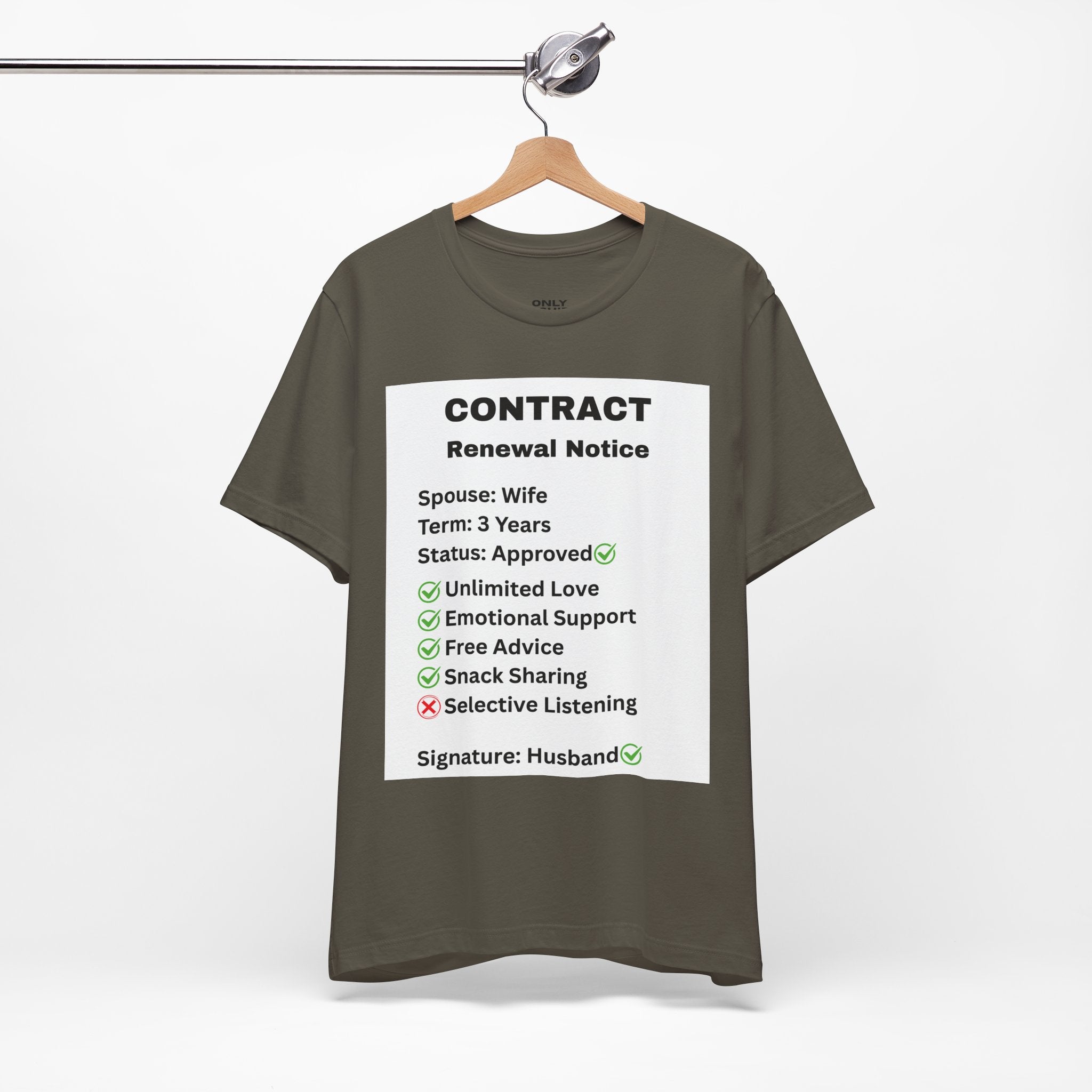 Husband Contract Renewal TShirt