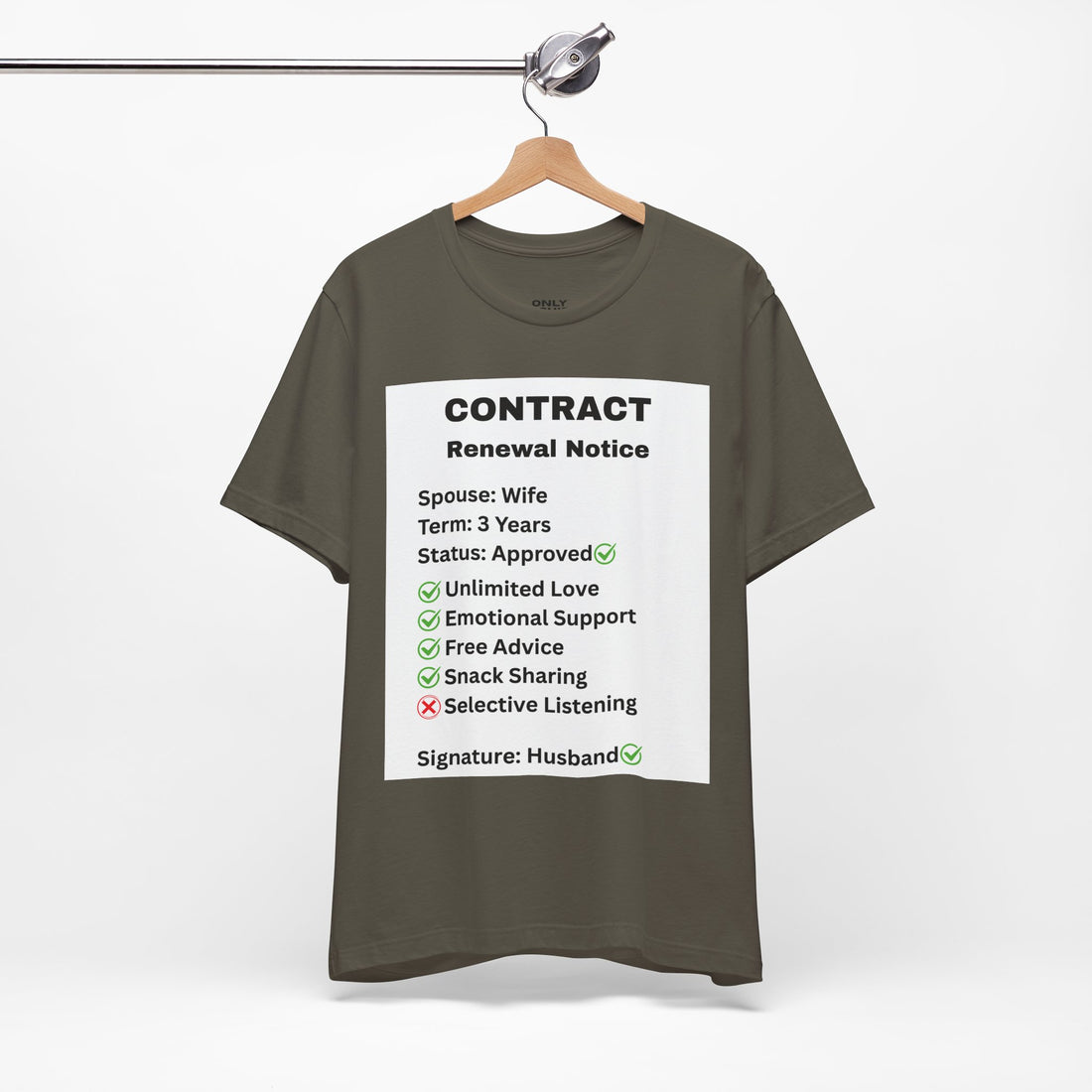 Husband Contract Renewal TShirt