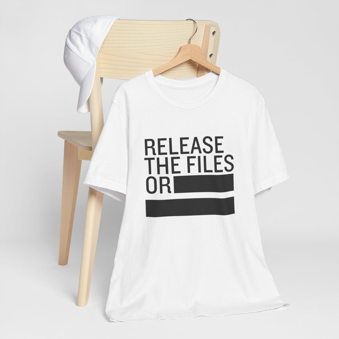Release the Files or REDACTED T-Shirt