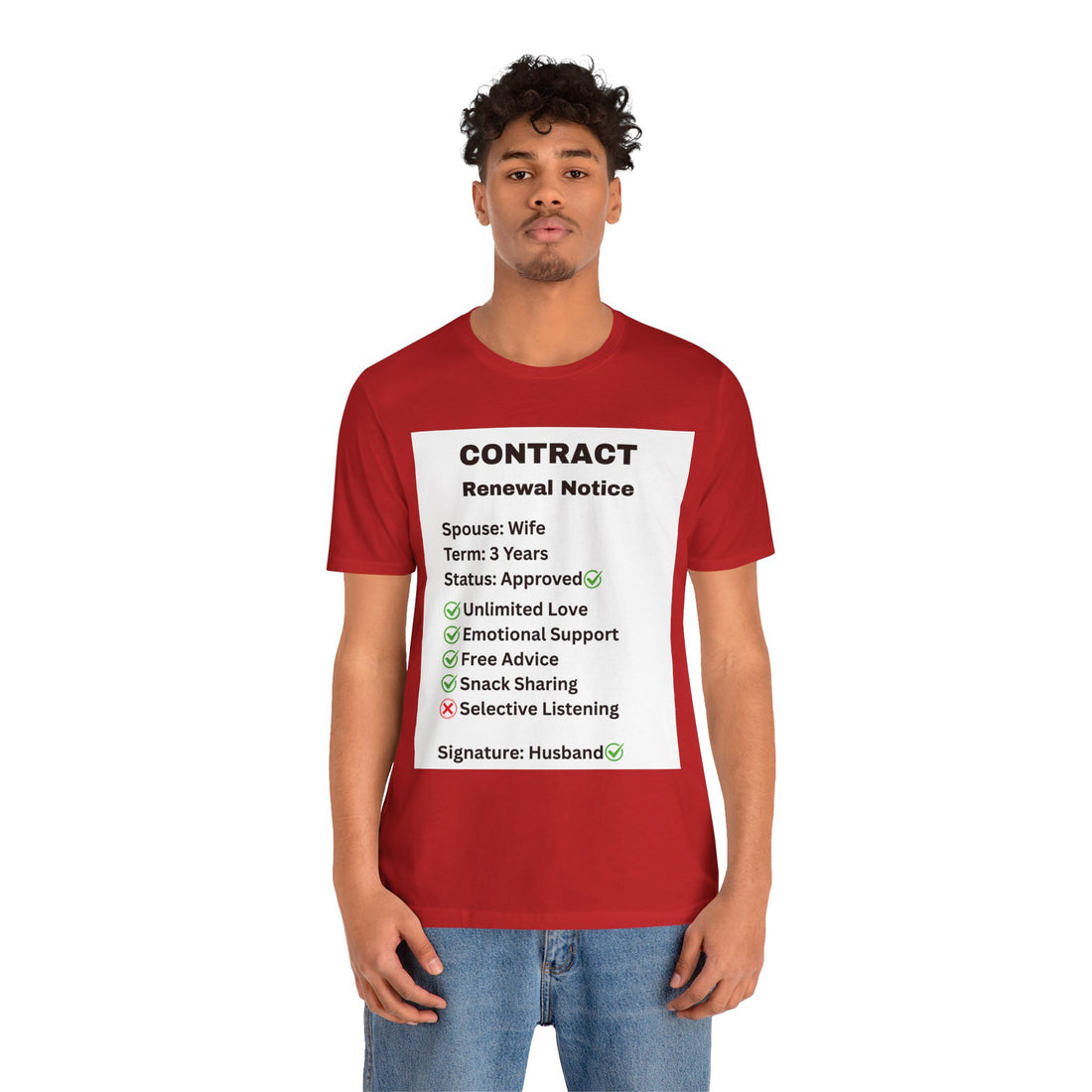 Husband Contract Renewal TShirt