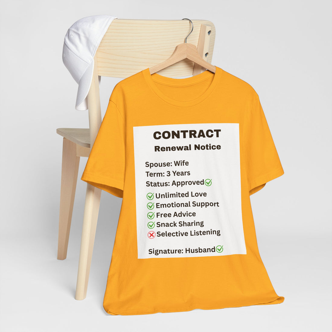 Husband Contract Renewal TShirt