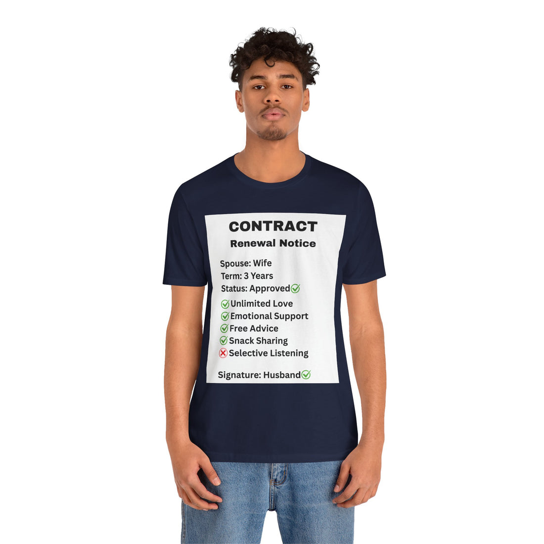 Husband Contract Renewal TShirt