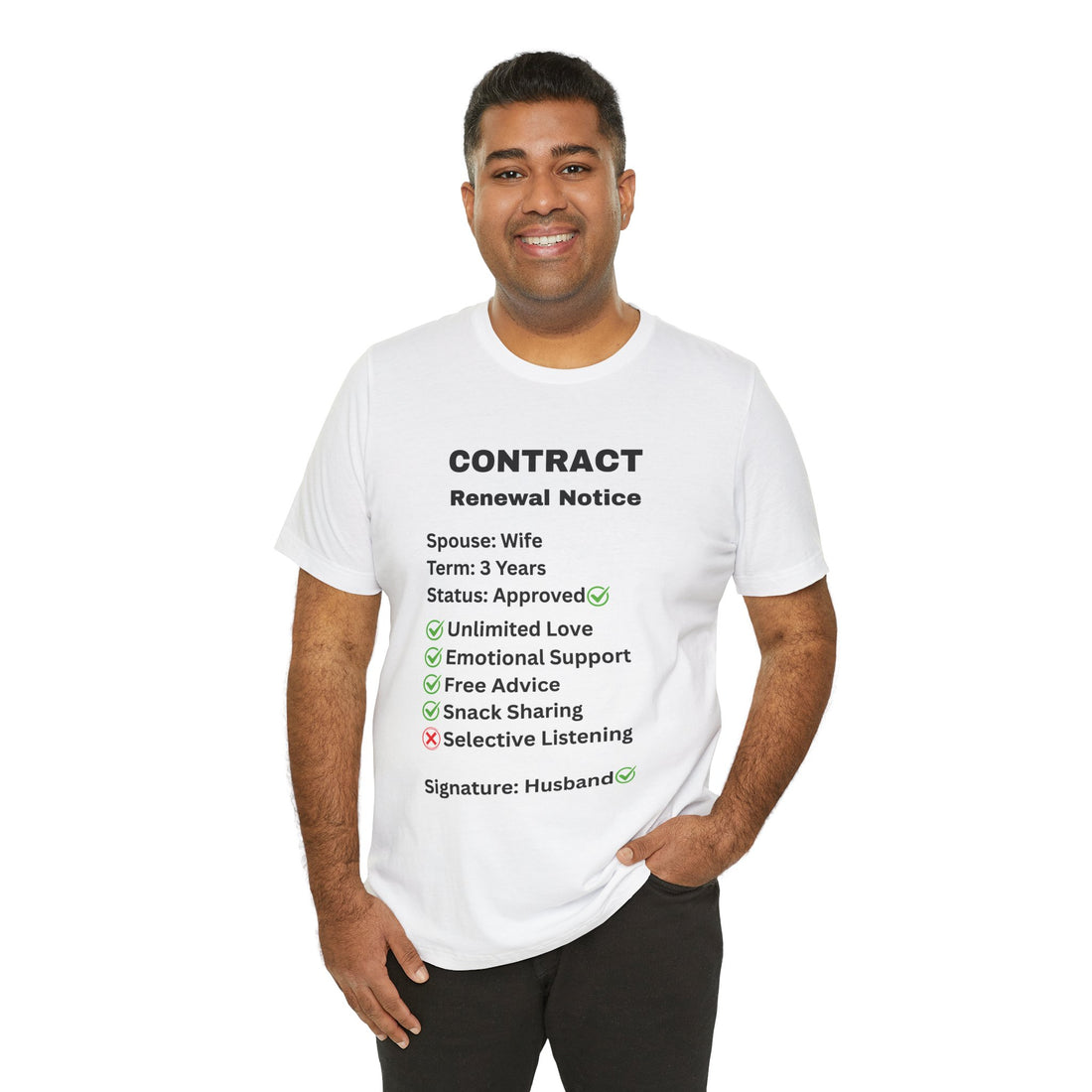 Husband Contract Renewal TShirt
