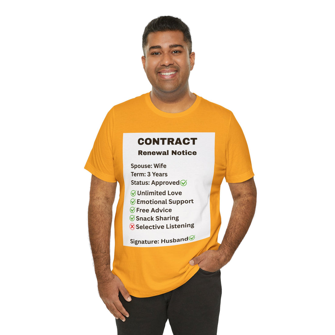 Husband Contract Renewal TShirt