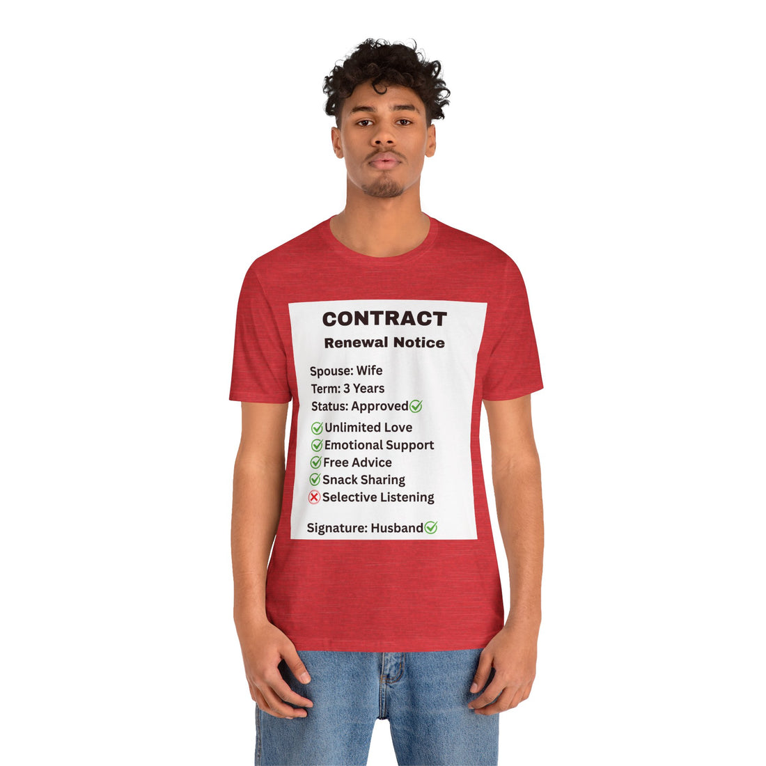 Husband Contract Renewal TShirt