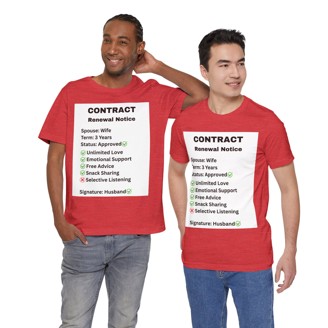 Husband Contract Renewal TShirt
