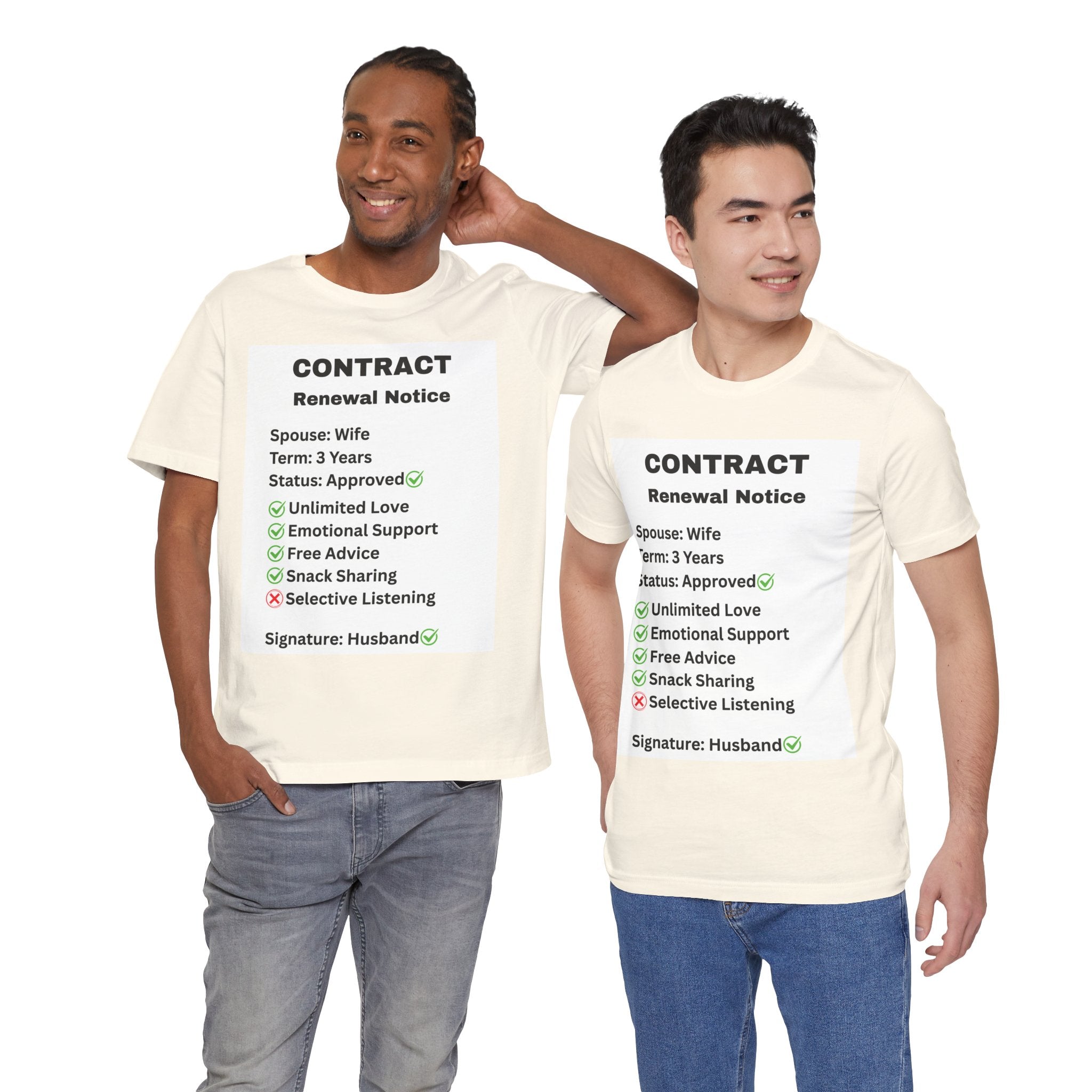 Husband Contract Renewal TShirt