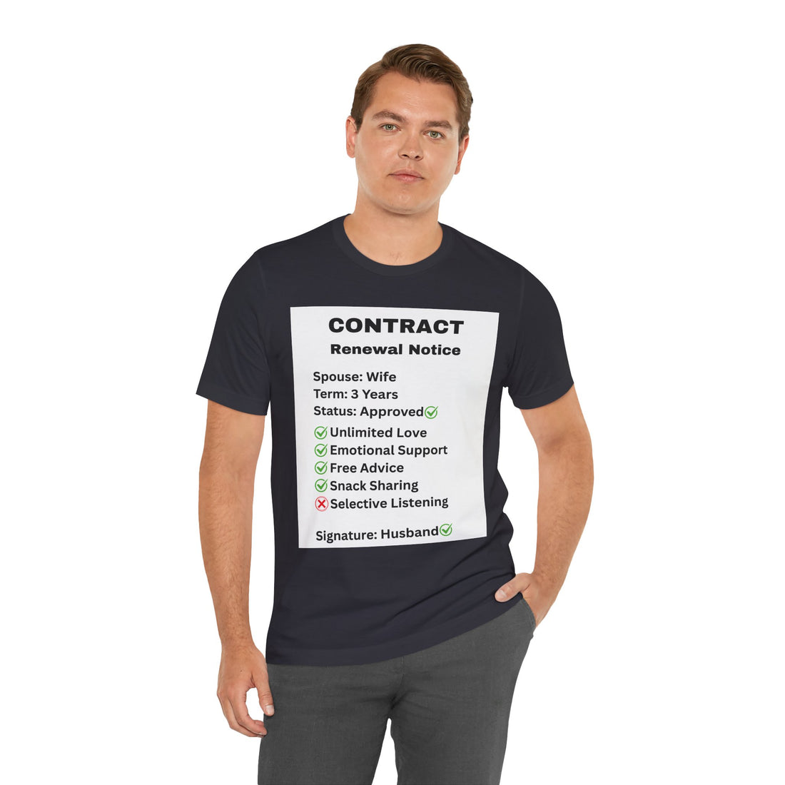 Husband Contract Renewal TShirt
