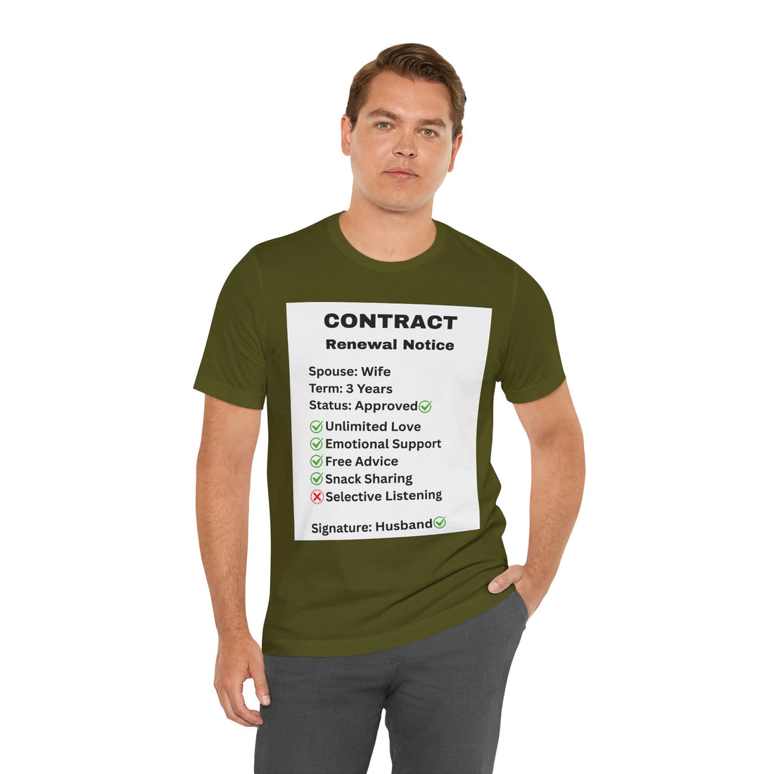 Husband Contract Renewal TShirt