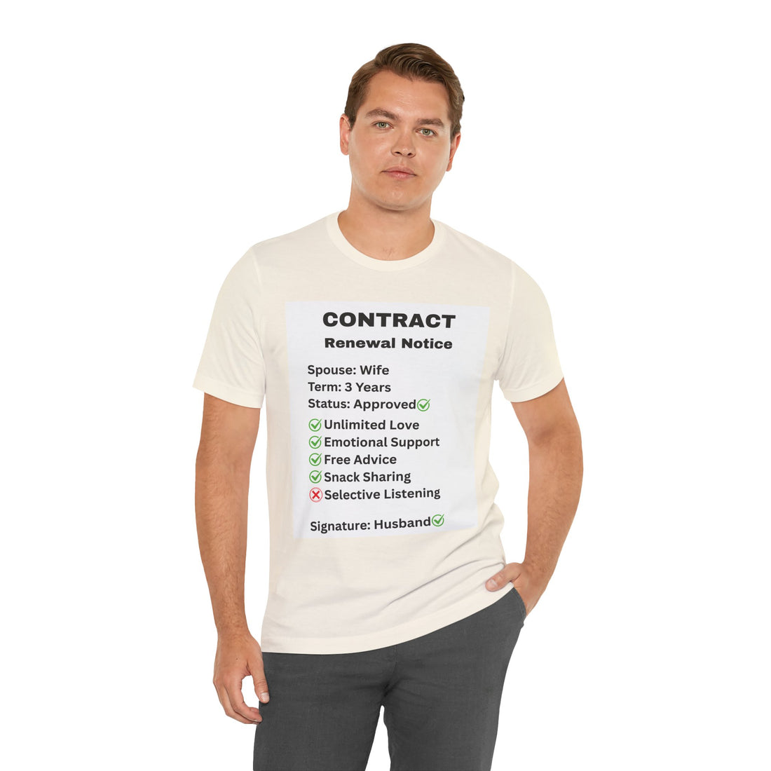 Husband Contract Renewal TShirt
