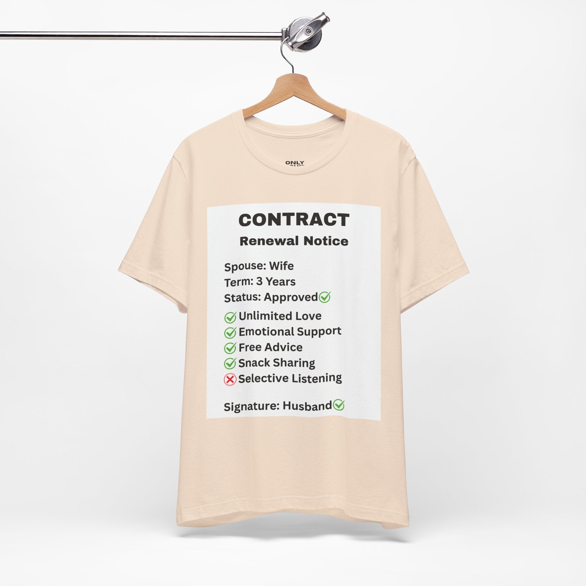Husband Contract Renewal TShirt