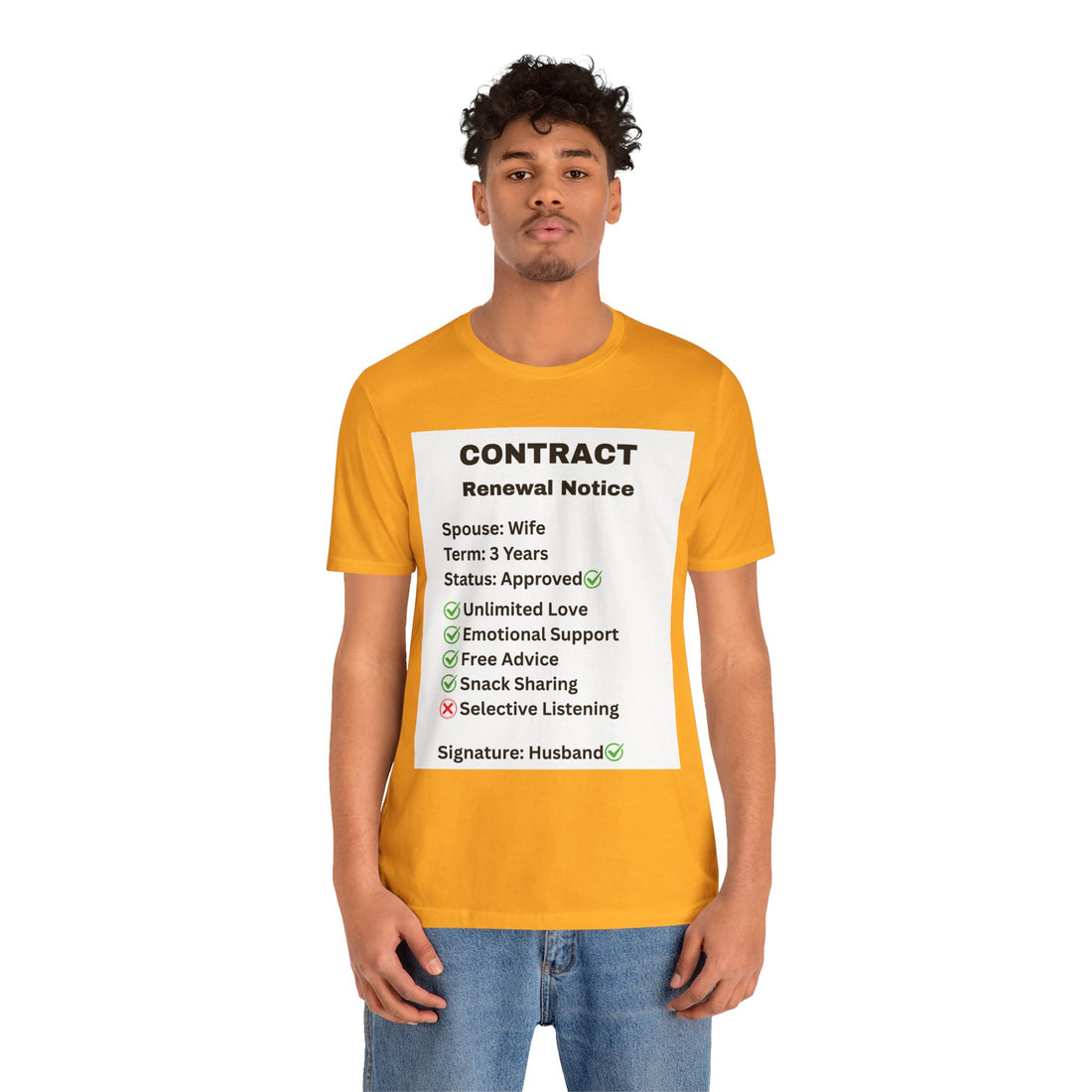 Husband Contract Renewal TShirt