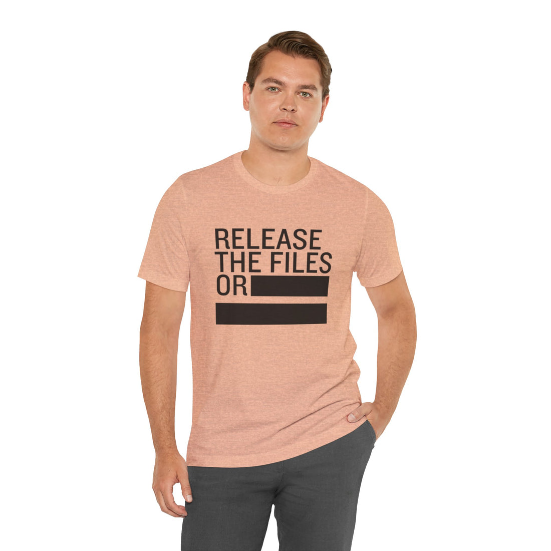 Release the Files or REDACTED T-Shirt
